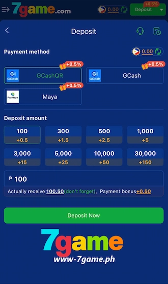 Step 3: Enter the amount you want to deposit