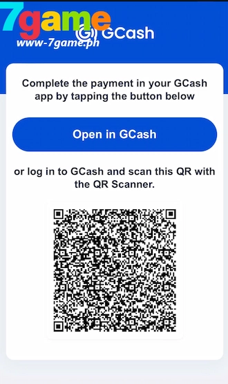 ❣️ Step 4: Scan the QR code to pay via GCash wallet